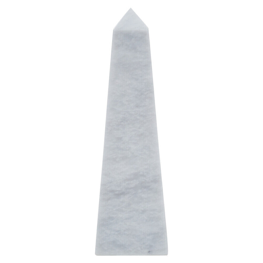 Salmo Small White Marble Obelisk