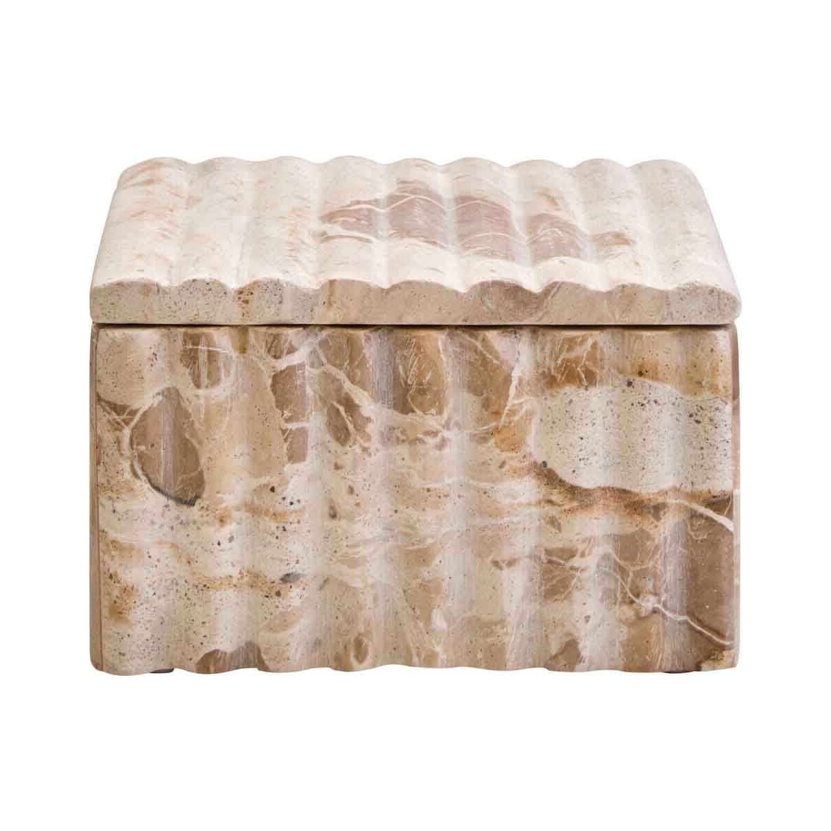 Santino Square Chocolate Marble Box