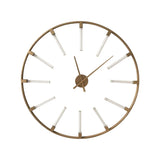 Beauly Gold Finish Round Wall Clock