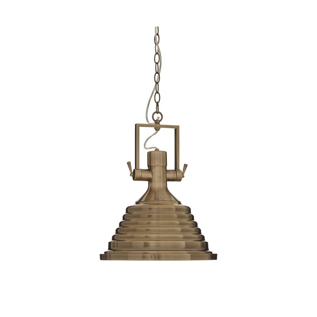 Lexington Medium Antique Brass Pendant Light