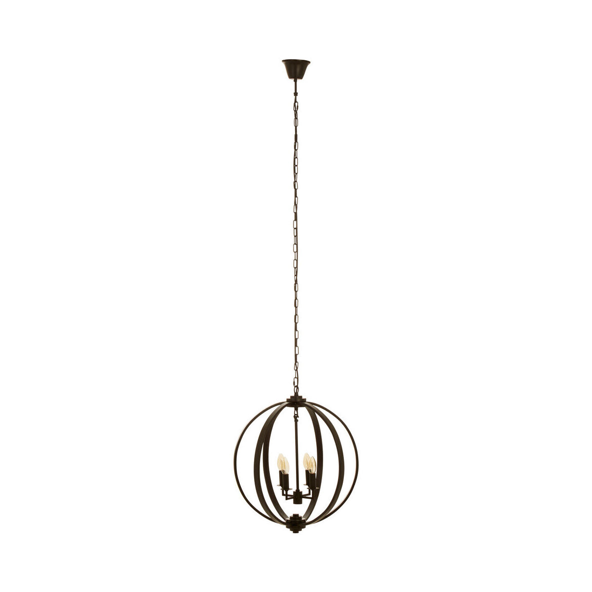 Censer Black Metallic Pendant