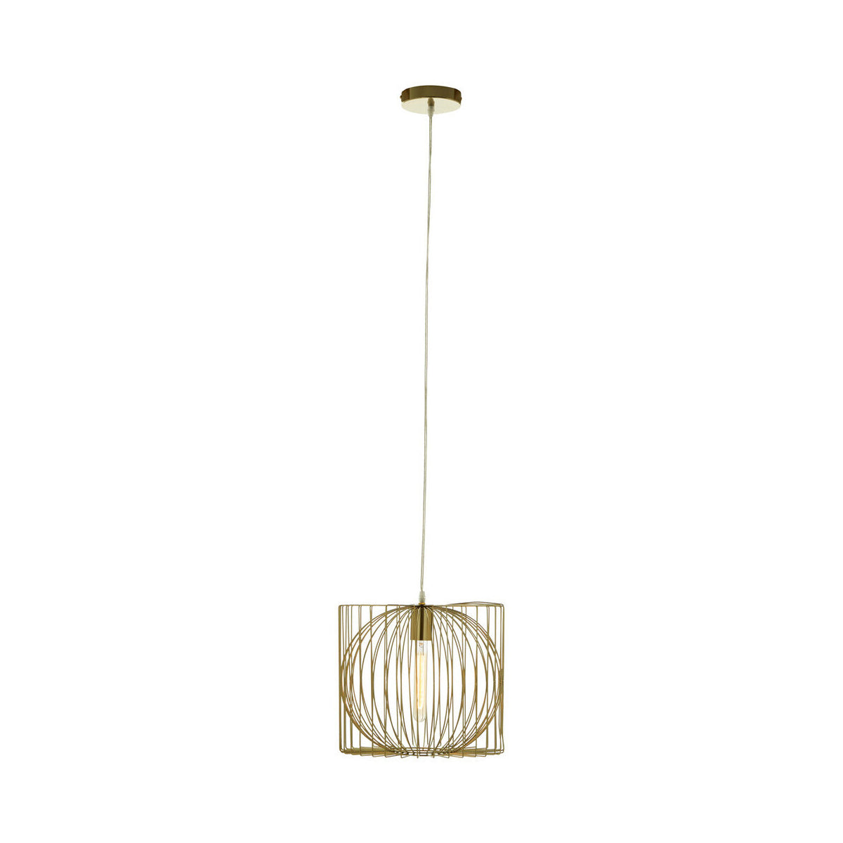 Aselo Gold Finish Pendant Lamp