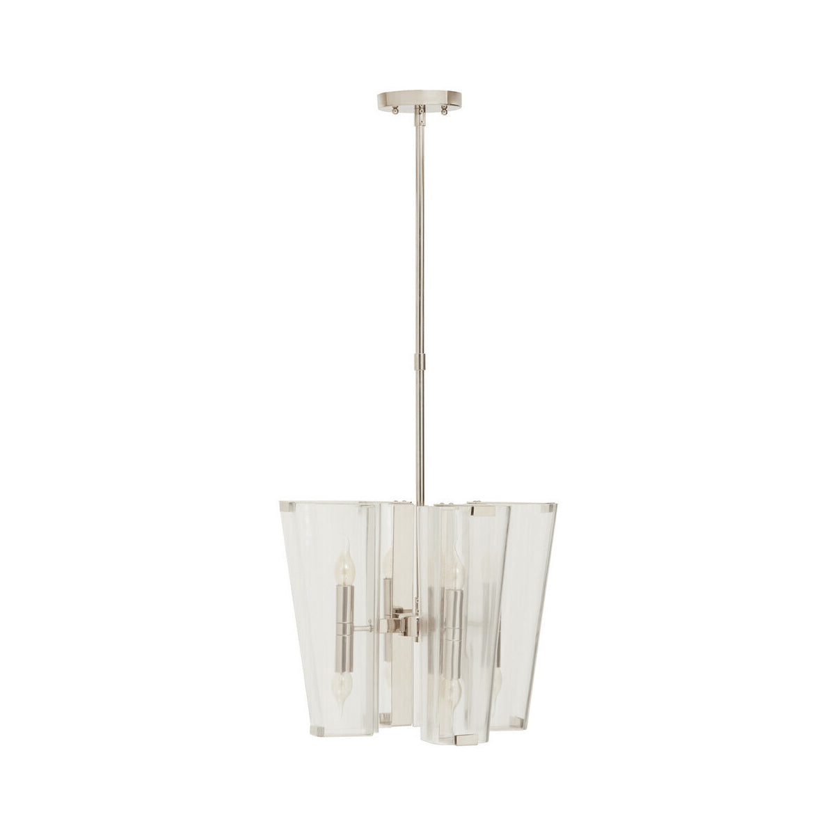 Celeste Nickel Finish Pendant Light