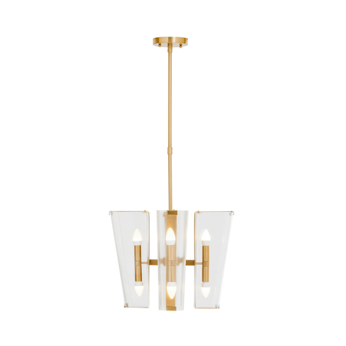 Celeste Antique Brass Finish Pendant Light