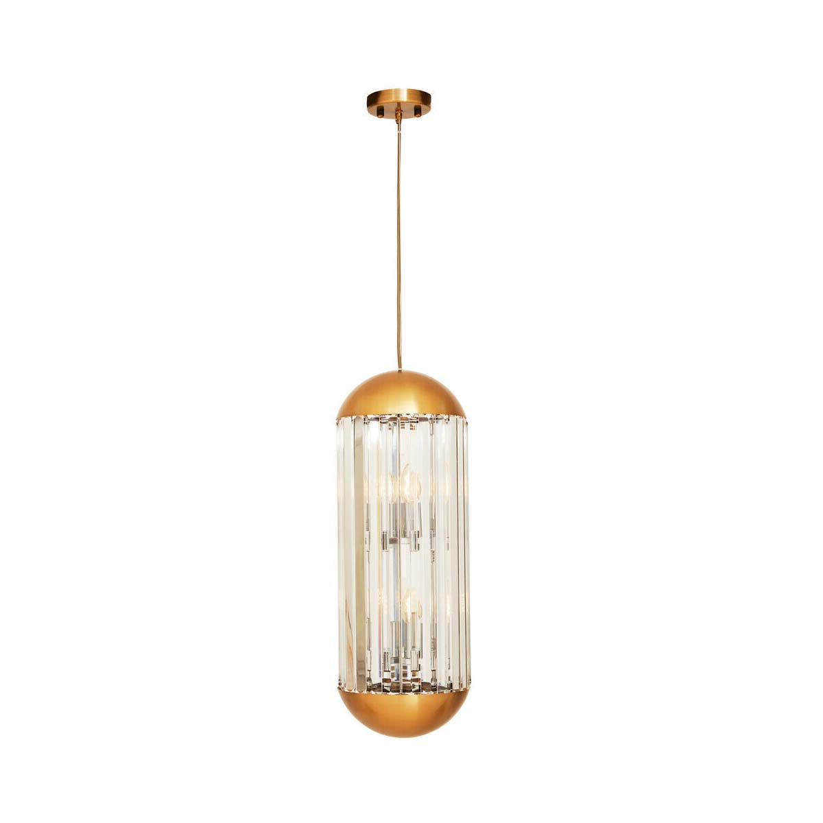 Kensington Townhouse Six Bulb Small Pendant Light