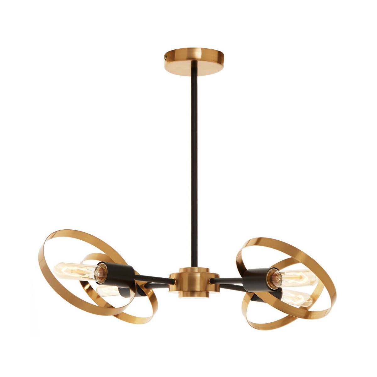 Trieste Four Bulb Ring Pendant Light