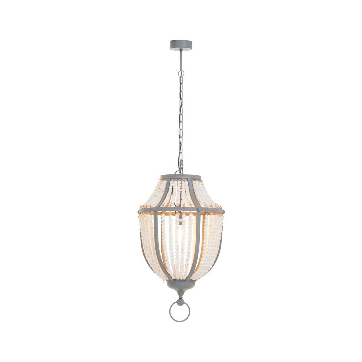 Lapiz White Grey Chandelier