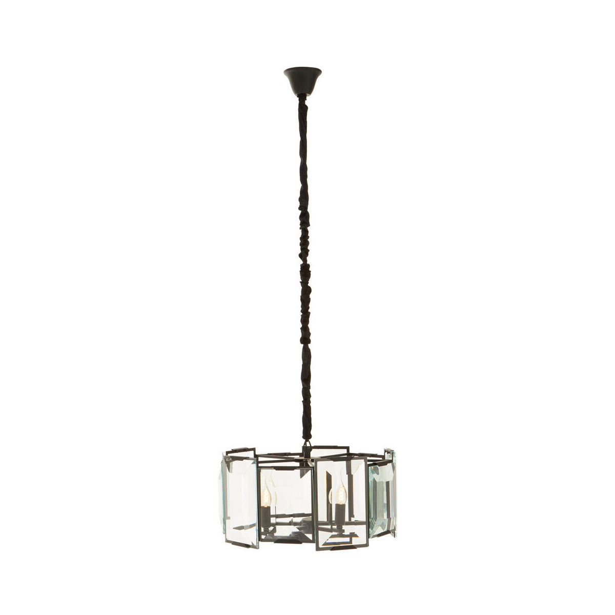 Babylon Black 6 Light Chandelier