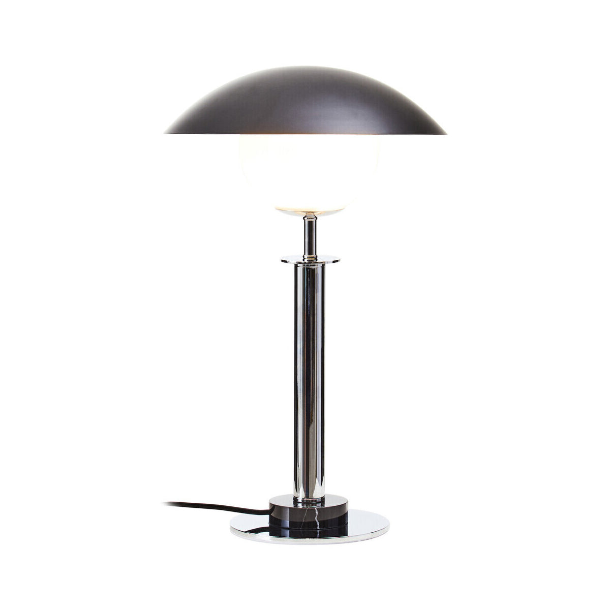 Octavia Silver Finish Metal Table Lamp