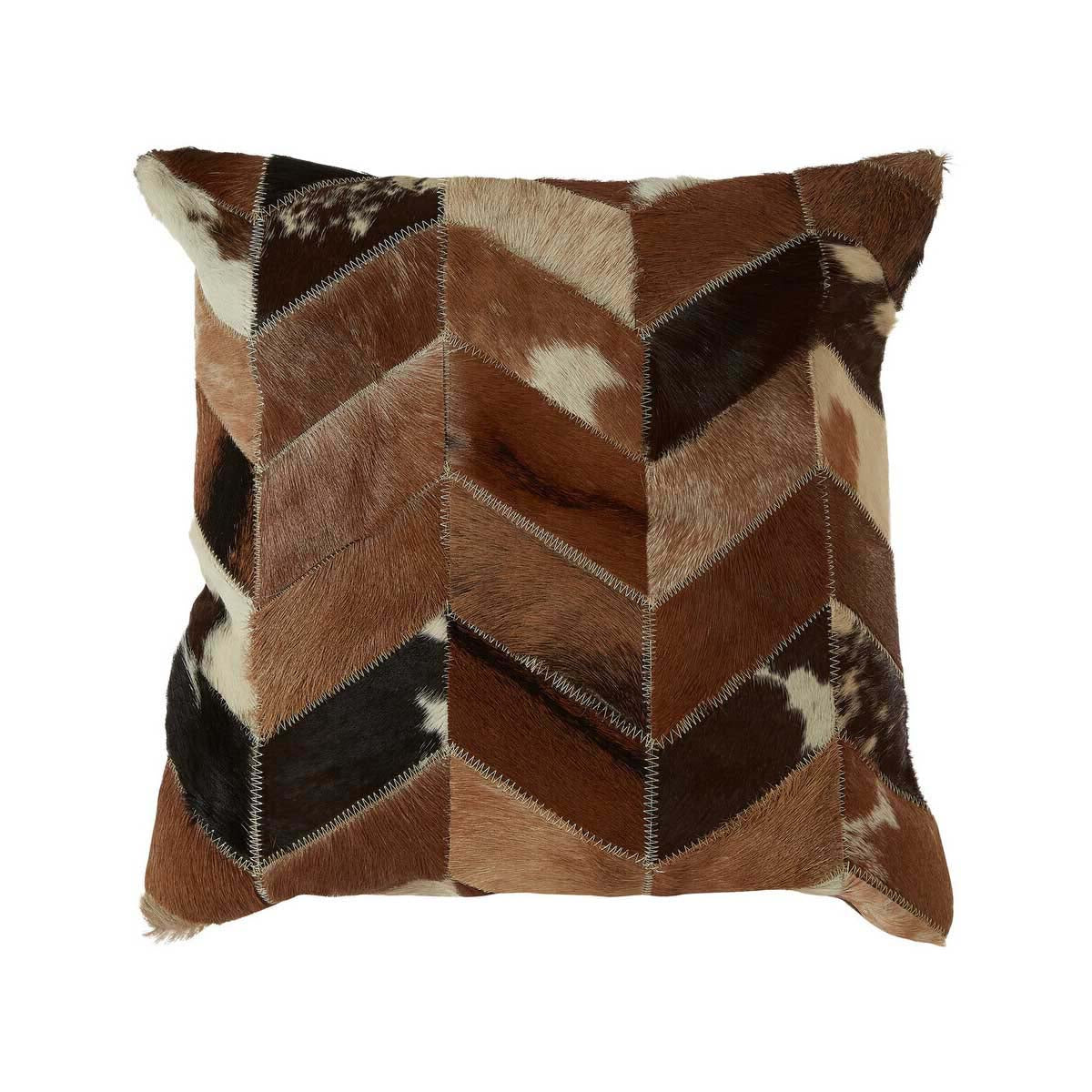 Bosie Safira Natural Patchwork Cushion