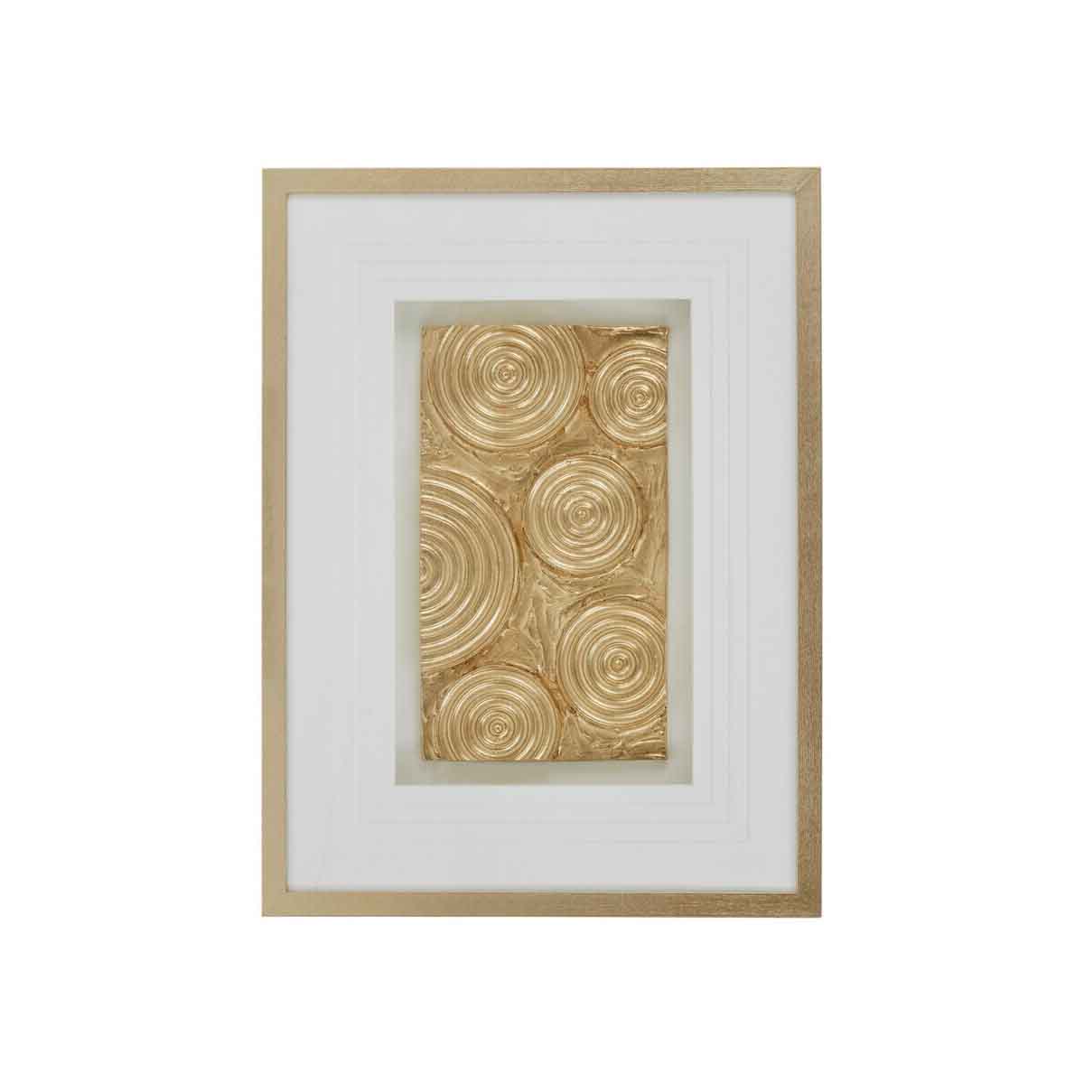 Nason Gold Disc Design Wall Art