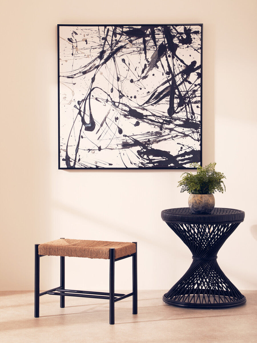 Astratto Black And White Wall Art