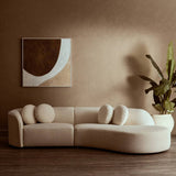 Astratto Brown and Natural Textured Wall Art