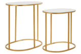 Avantis Set Of 2 Oval Side Tables