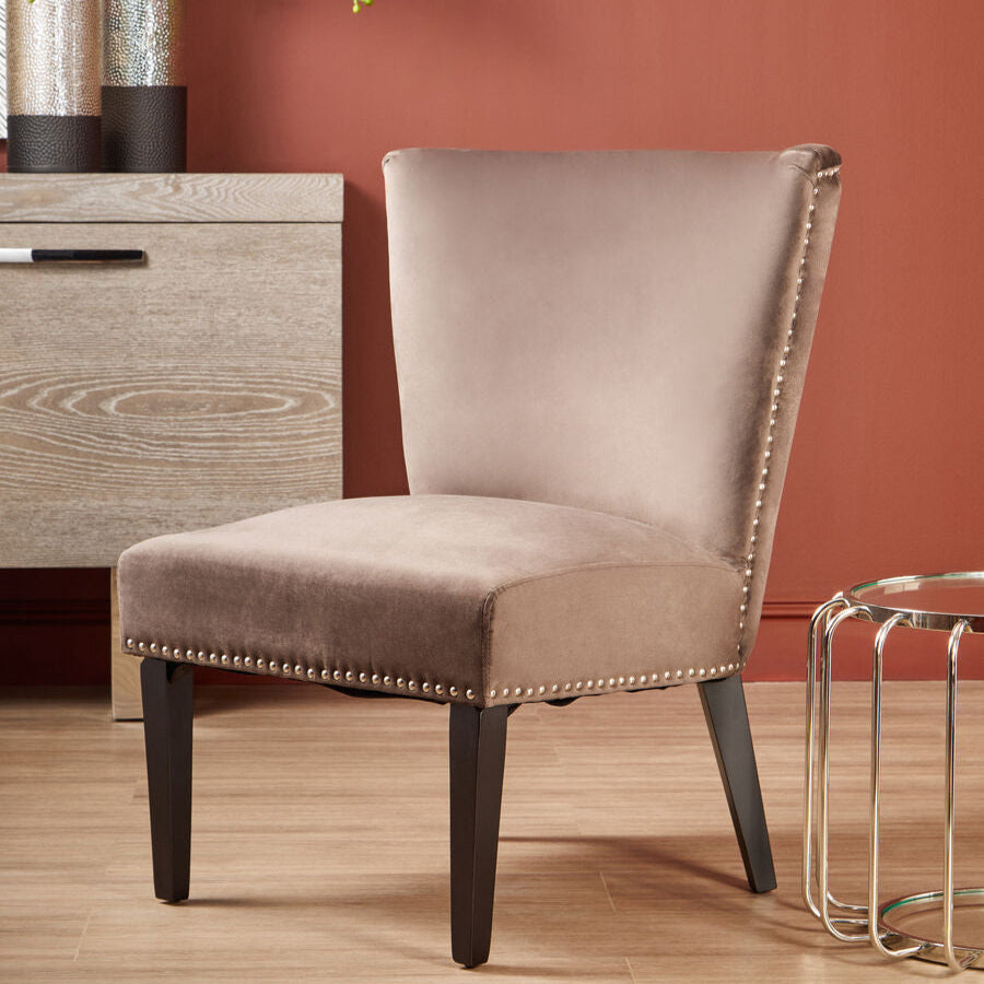 Kensington Townhouse Mink Winged Dining Chair