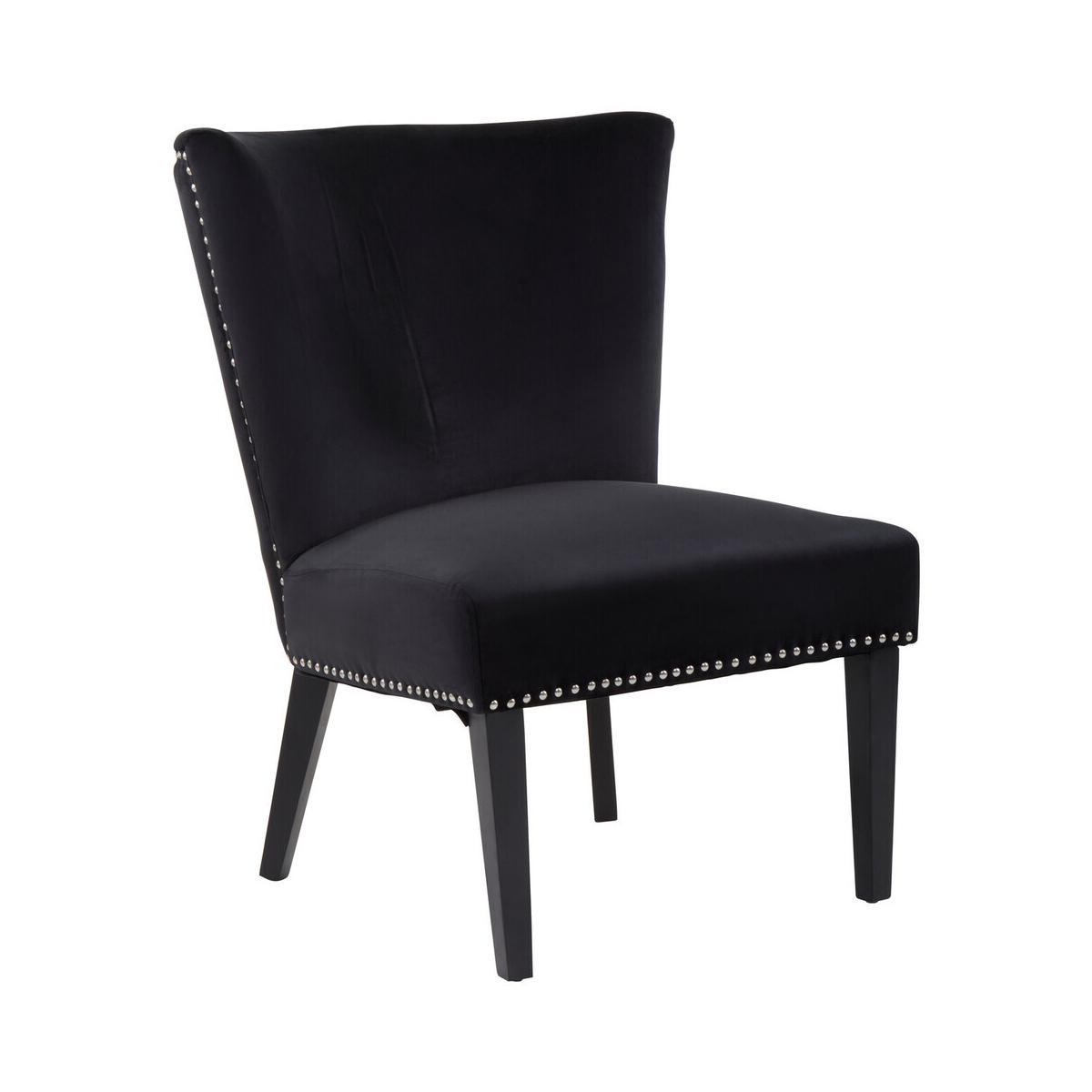 Kensington Townhouse Black Winged Dining Chair