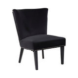 Kensington Townhouse Black Winged Dining Chair