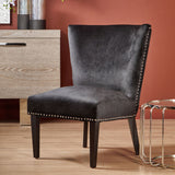 Kensington Townhouse Black Winged Dining Chair