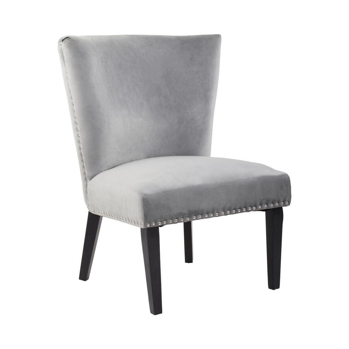 Kensington Townhouse Grey Winged Dining Chair