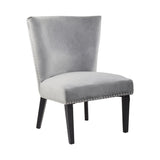 Kensington Townhouse Grey Winged Dining Chair