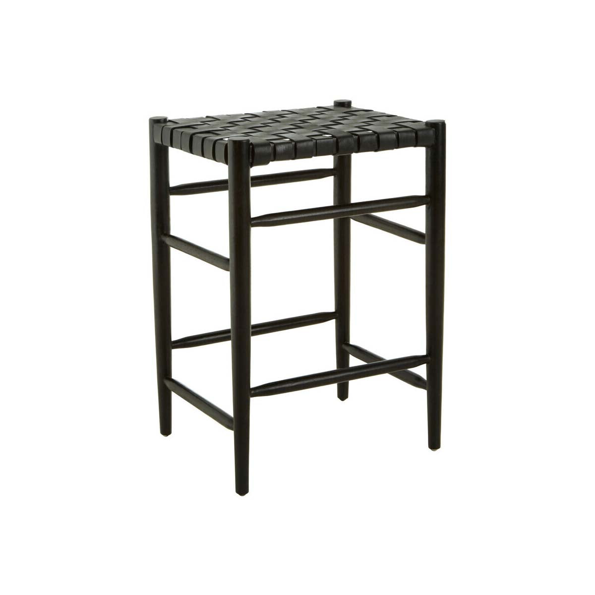 Kendari Barstool with Black Leather Strap