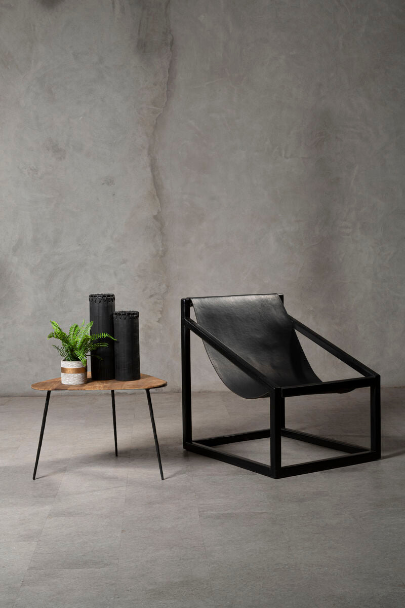 Kendari Black Cubic Frame Chair