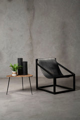 Kendari Black Cubic Frame Chair