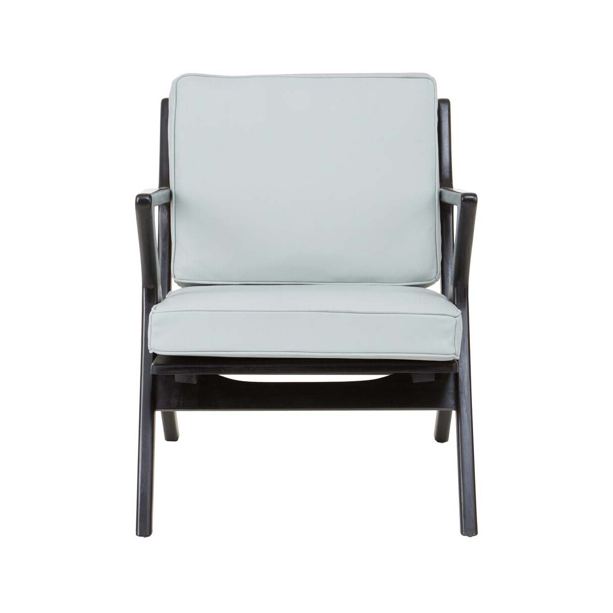 Kendari Grey Cow Leather Chair