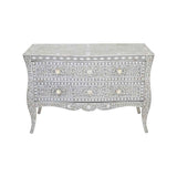Fusion 2 Drawer Chest with Mother of Pearl Inlay