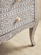 Fusion 2 Drawer Chest with Mother of Pearl Inlay