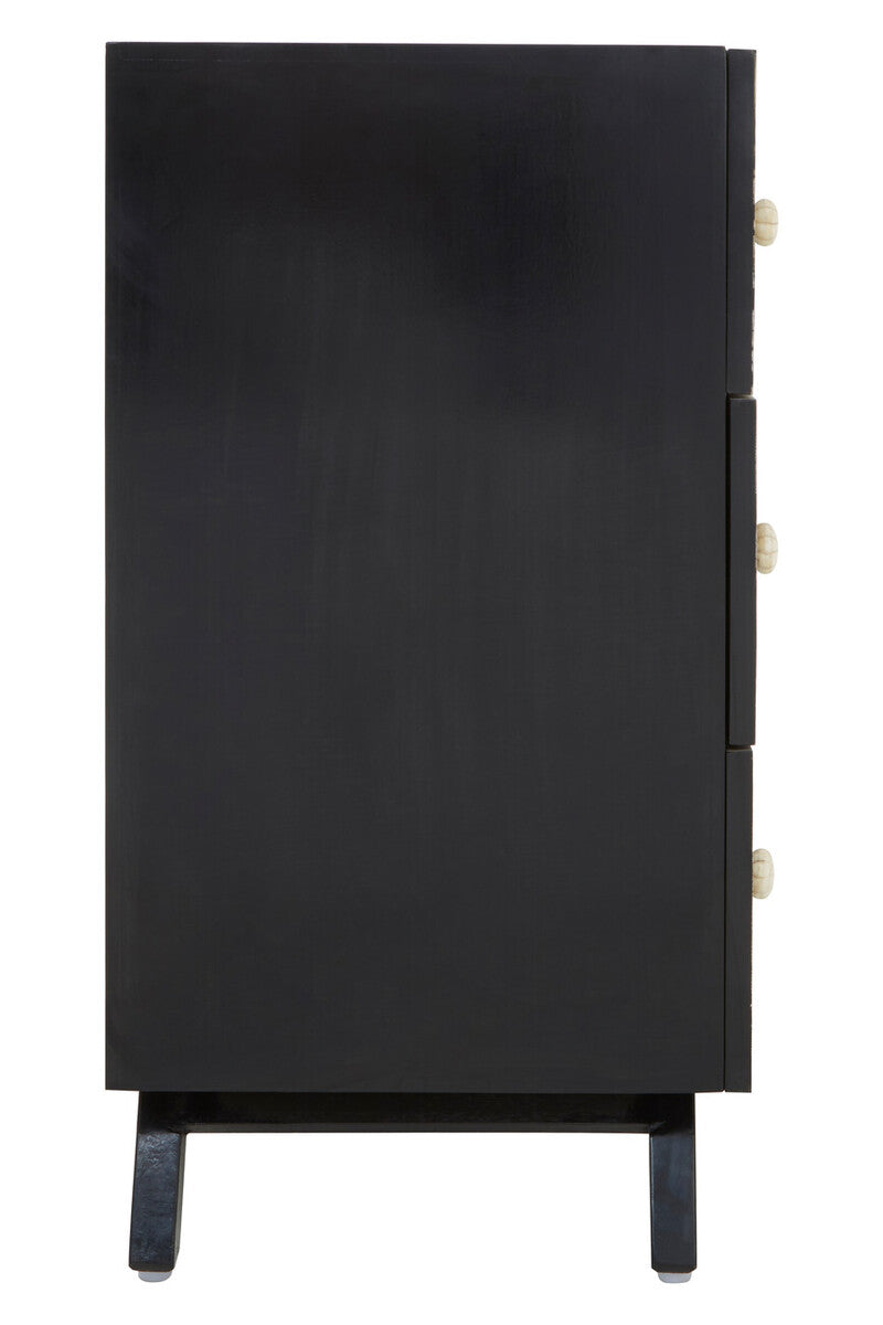 Fusion Bone Monochrome Chest of drawers