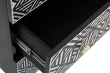 Fusion Bone Monochrome Chest of drawers