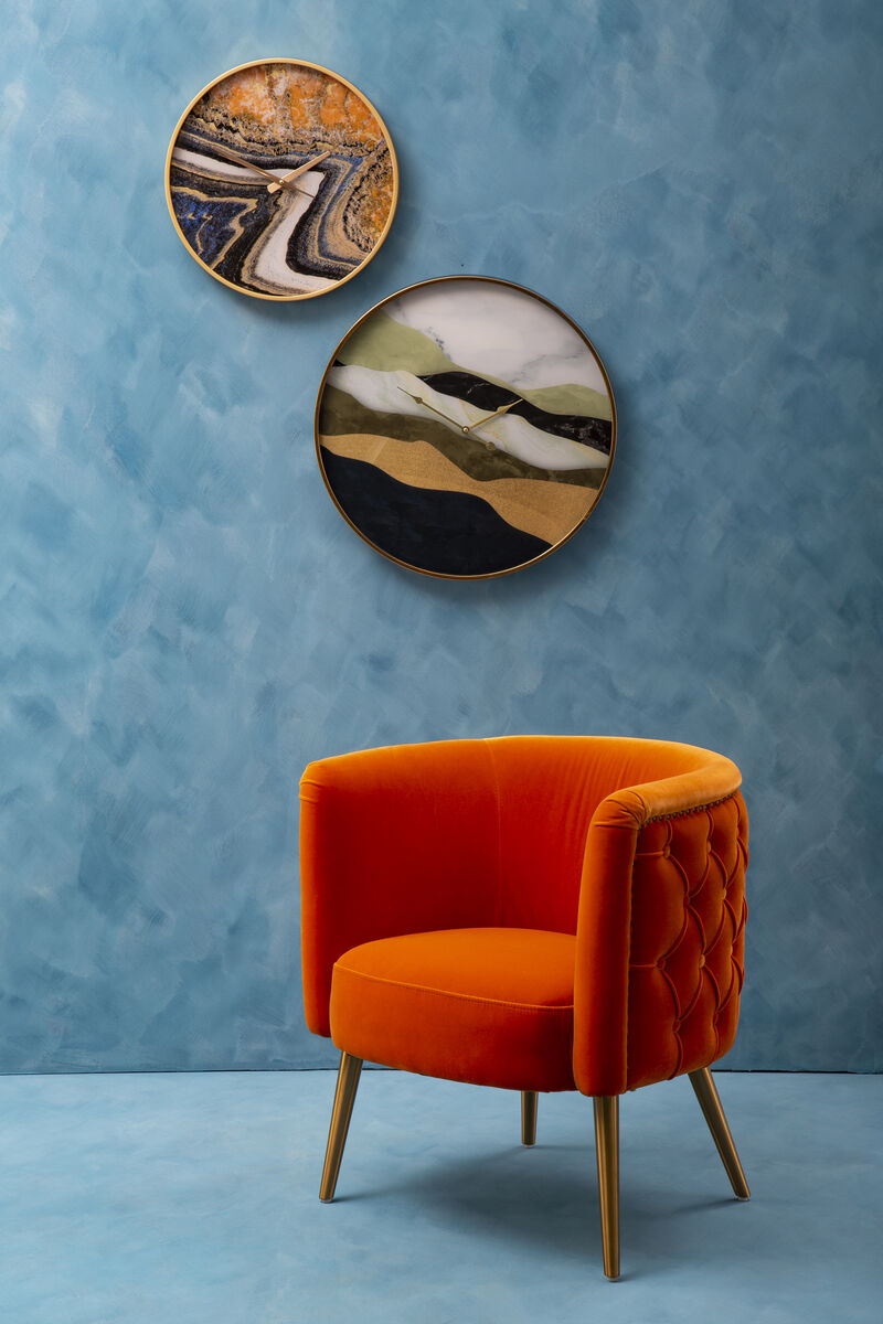 Manhattan Orange Tub Chair