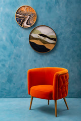 Manhattan Orange Tub Chair