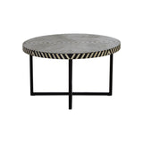 Boho Cross Base Coffee Table