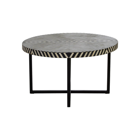 Boho Cross Base Coffee Table