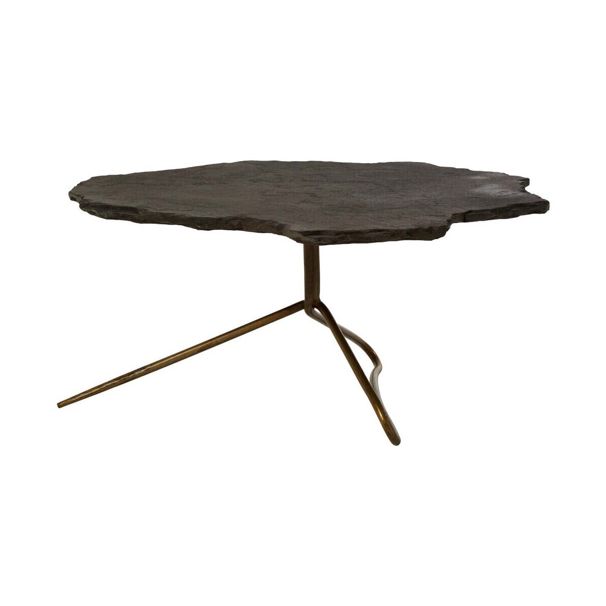Rany Black Stone Top Coffee Table