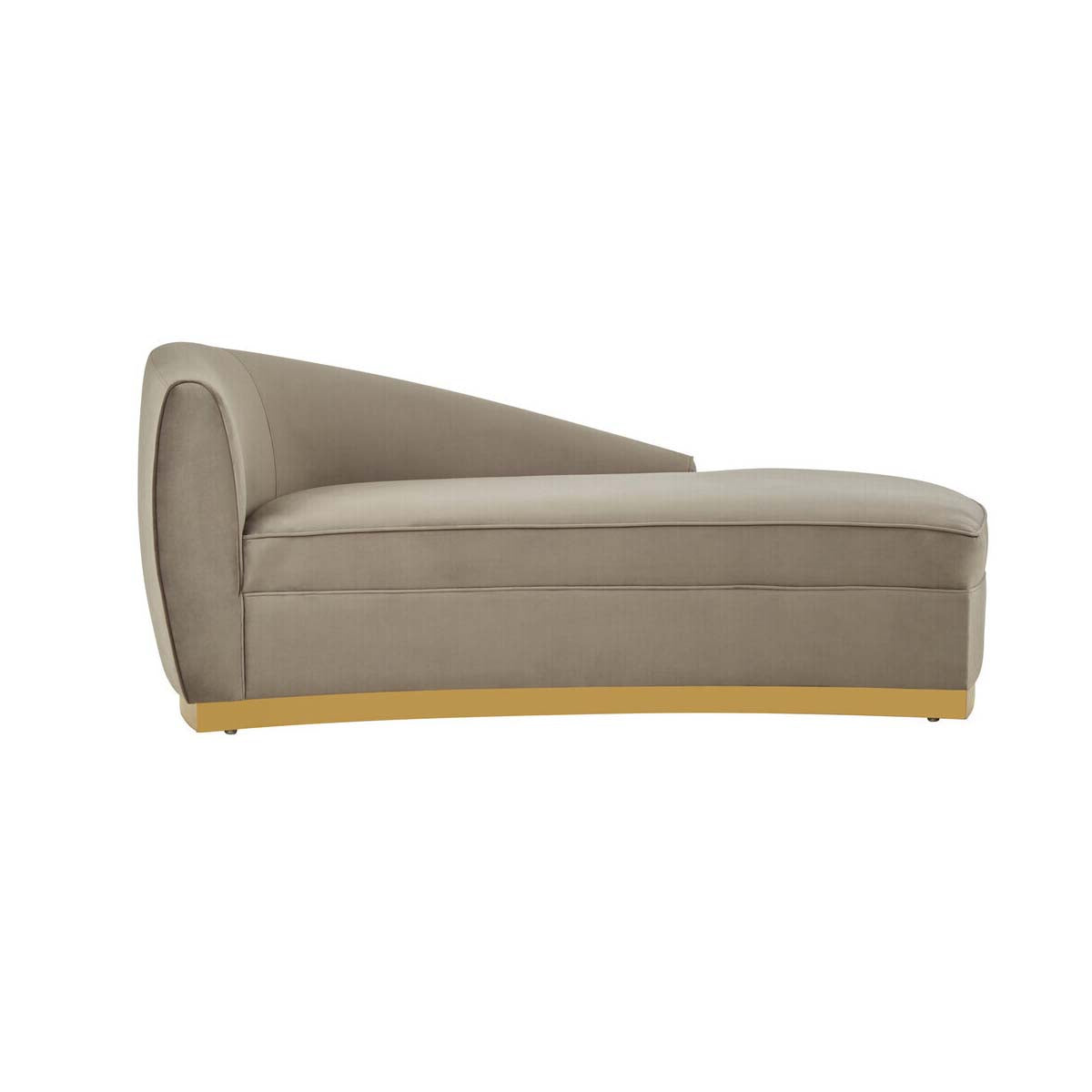 Batix Grey Left Arm Chaise Longue