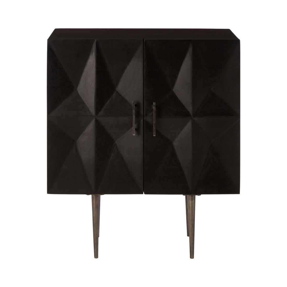 Sabari Two Door Mango Wood Cabinet