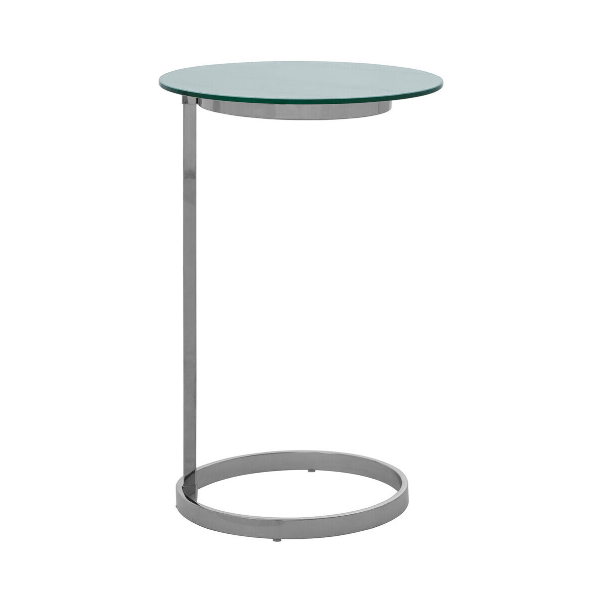 Oria End Table With White Marble Effect Top