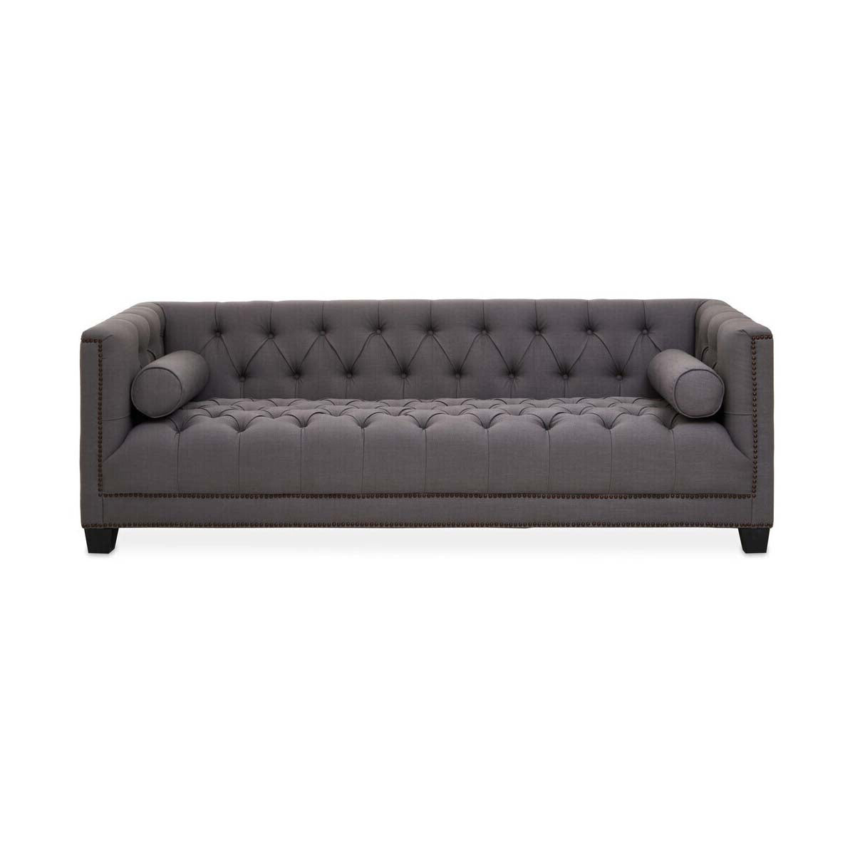 Surina 3 Seat Grey Fabric Sofa