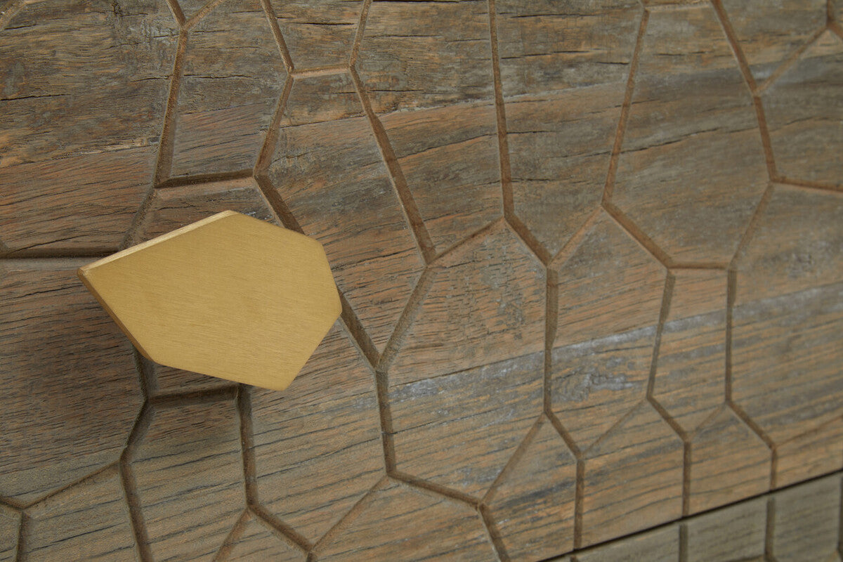 Malay Four Drawer Recycled Elm Wood Chest