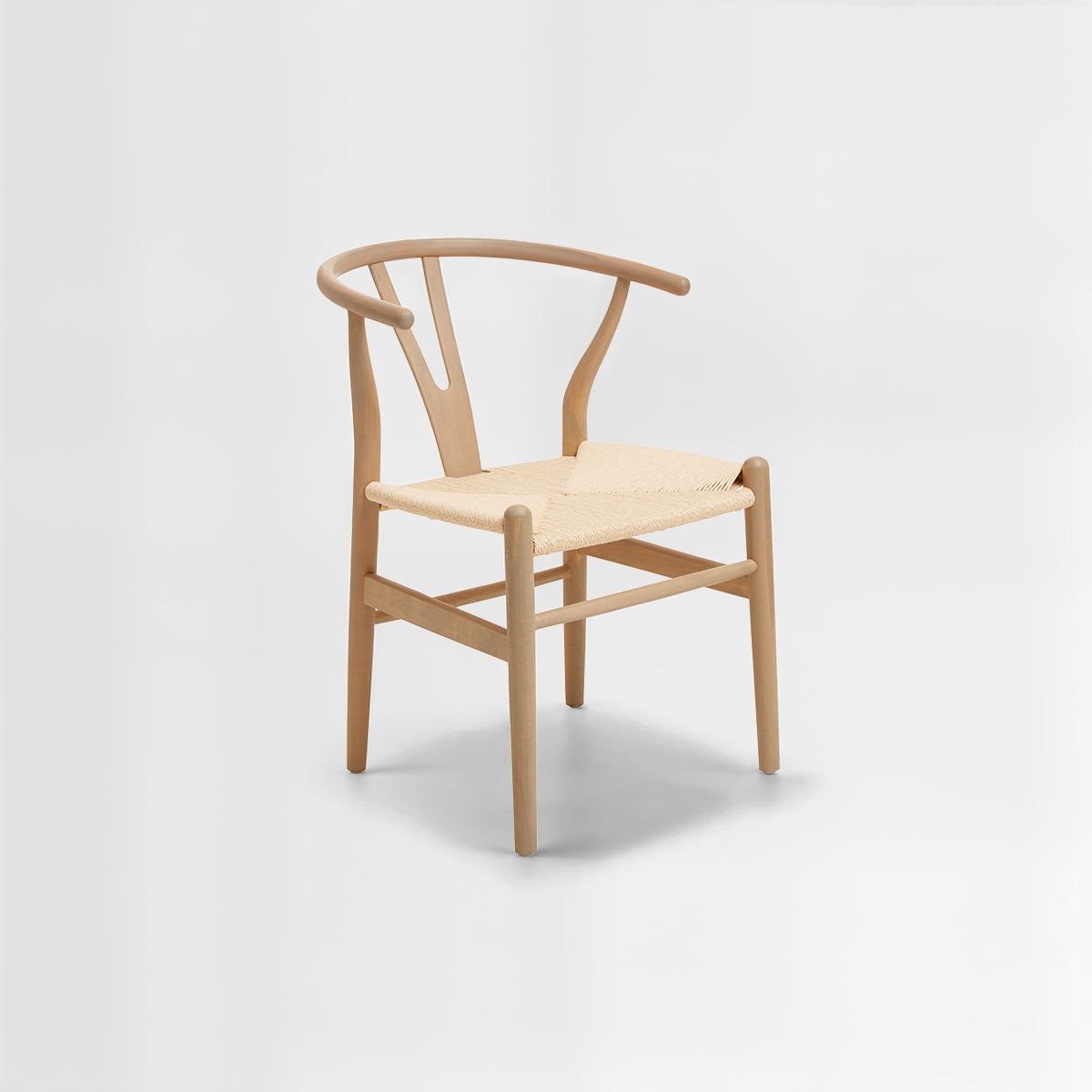 Lyon Wishbone Grey Chair