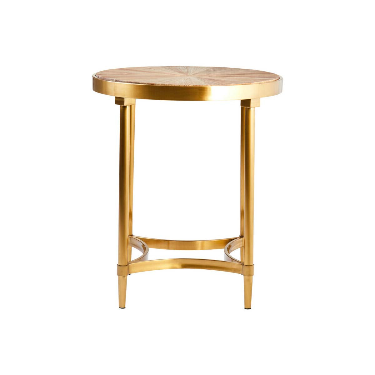 Jana Side Table With Curved Frame