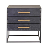 Judd Three Drawer Side Table