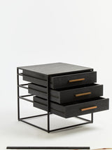 Judd Three Drawer Side Table
