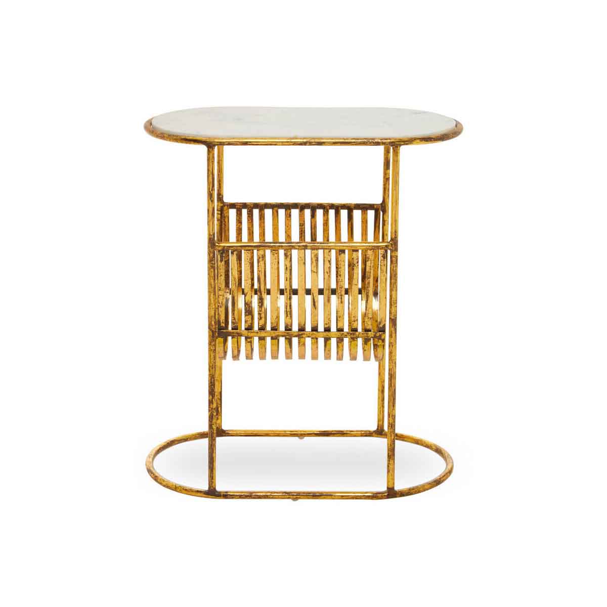 Rabia Table With Magazine Rack