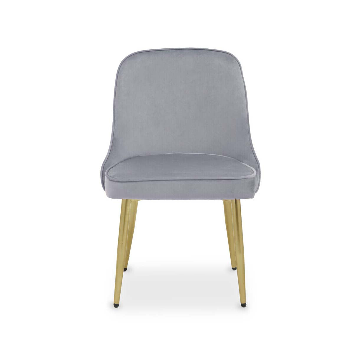 Demi Grey Velvet Dining Chair