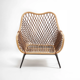 Manado Black Iron Frame Chair