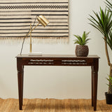 Srina Dark Sheesham Wood Console Table